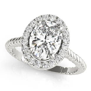 Natural 2.67 CTW Diamond Engagement Ring 18K White Gold: Natural 2.67 CTW Diamond Engagement Ring 18K White Gold Manufacturer's Suggested Retail Price: $ 86500.00 Product Type: Engagement Ring Stone1 Type: 1 Diamond @ 2.5 CTW Stone1 Color: G Stone1