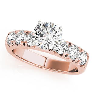 Natural 1.84 CTW Diamond Engagement Ring 18K Rose Gold: Natural 1.84 CTW Diamond Engagement Ring 18K Rose Gold Manufacturer's Suggested Retail Price: $ 22700.00 Product Type: Engagement Ring Stone1 Type: 1 Diamond @ 1 CTW Stone1 Color: G Stone1 Clarity: