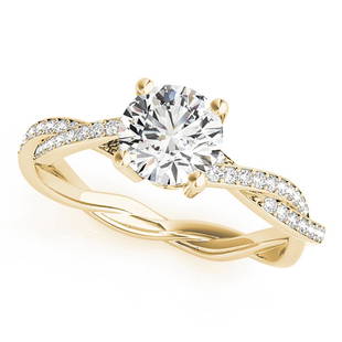 Natural 1.1 CTW Diamond Engagement Ring 14K Yellow Gold: Natural 1.1 CTW Diamond Engagement Ring 14K Yellow Gold Manufacturer's Suggested Retail Price: $ 20500.00 Product Type: Engagement Ring Stone1 Type: 1 Diamond @ 1 CTW Stone1 Color: G Stone1
