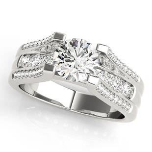 Natural 1.54 CTW Diamond Engagement Ring 14K White Gold: Natural 1.54 CTW Diamond Engagement Ring 14K White Gold Manufacturer's Suggested Retail Price: $ 21600.00 Product Type: Engagement Ring Stone1 Type: 1 Diamond @ 1 CTW Stone1 Color: G Stone1