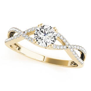 Natural 0.93 CTW Diamond Engagement Ring 18K Yellow Gold: Natural 0.93 CTW Diamond Engagement Ring 18K Yellow Gold Manufacturer's Suggested Retail Price: $ 9100.00 Product Type: Engagement Ring Stone1 Type: 1 Diamond @ 0.75 CTW Stone1 Color: G Stone1
