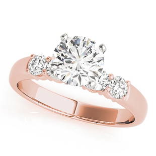 Natural 1.4 CTW Diamond Engagement Ring 14K Rose Gold: Natural 1.4 CTW Diamond Engagement Ring 14K Rose Gold Manufacturer's Suggested Retail Price: $ 21000.00 Product Type: Engagement Ring Stone1 Type: 1 Diamond @ 1 CTW Stone1 Color: G Stone1 Clarity: