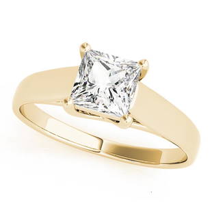 Natural 0.5 CTW Diamond Engagement Ring 14K Yellow Gold: Natural 0.5 CTW Diamond Engagement Ring 14K Yellow Gold Manufacturer's Suggested Retail Price: $ 3600.00 Product Type: Engagement Ring Stone1 Type: 1 Diamond @ 0.5 CTW Stone1 Color: G Stone1