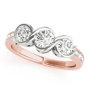 Natural 1 CTW Diamond Engagement Ring 18K Rose Gold: Natural 1 CTW Diamond Engagement Ring 18K Rose Gold Manufacturer's Suggested Retail Price: $ 4900.00 Product Type: Engagement Ring Stone1 Type: 1 Diamond @ 0.35 CTW Stone1 Color: G Stone1 Clarity: