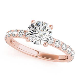 Natural 1.48 CTW Diamond Engagement Ring 14K Rose Gold: Natural 1.48 CTW Diamond Engagement Ring 14K Rose Gold Manufacturer's Suggested Retail Price: $ 20900.00 Product Type: Engagement Ring Stone1 Type: 1 Diamond @ 1 CTW Stone1 Color: G Stone1 Clarity: