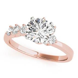 Natural 1.3 CTW Diamond Engagement Ring 14K Rose Gold: Natural 1.3 CTW Diamond Engagement Ring 14K Rose Gold Manufacturer's Suggested Retail Price: $ 14800.00 Product Type: Engagement Ring Stone1 Type: 1 Diamond @ 0.95 CTW Stone1 Color: G Stone1