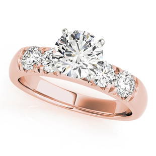 Natural 1.2 CTW Diamond Engagement Ring 14K Rose Gold: Natural 1.2 CTW Diamond Engagement Ring 14K Rose Gold Manufacturer's Suggested Retail Price: $ 20400.00 Product Type: Engagement Ring Stone1 Type: 1 Diamond @ 1 CTW Stone1 Color: G Stone1 Clarity: