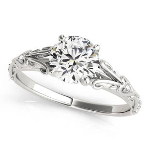 Natural 1.03 CTW Diamond Engagement Ring 14K White Gold: Natural 1.03 CTW Diamond Engagement Ring 14K White Gold Manufacturer's Suggested Retail Price: $ 20100.00 Product Type: Engagement Ring Stone1 Type: 1 Diamond @ 1 CTW Stone1 Color: G Stone1