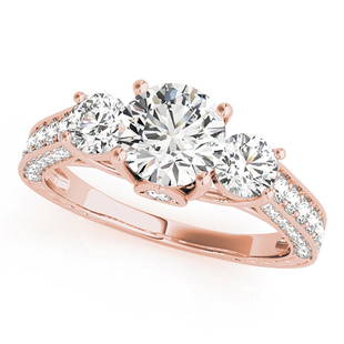 Natural 1.79 CTW Diamond Engagement Ring 14K Rose Gold: Natural 1.79 CTW Diamond Engagement Ring 14K Rose Gold Manufacturer's Suggested Retail Price: $ 22100.00 Product Type: Engagement Ring Stone1 Type: 1 Diamond @ 1 CTW Stone1 Color: G Stone1 Clarity: