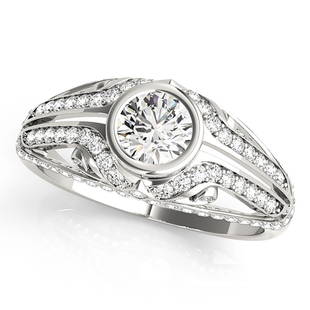 Natural 1.39 CTW Diamond Engagement Ring 18K White Gold: Natural 1.39 CTW Diamond Engagement Ring 18K White Gold Manufacturer's Suggested Retail Price: $ 21000.00 Product Type: Engagement Ring Stone1 Type: 1 Diamond @ 1 CTW Stone1 Color: G Stone1