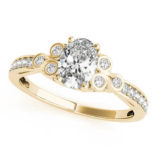Natural 0.91 CTW Diamond Engagement Ring 14K Yellow Gold: Natural 0.91 CTW Diamond Engagement Ring 14K Yellow Gold Manufacturer's Suggested Retail Price: $ 8700.00 Product Type: Engagement Ring Stone1 Type: 1 Diamond @ 0.75 CTW Stone1 Color: G Stone1