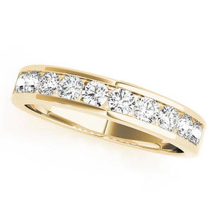 Natural 0.9 CTW Diamond Ring 18K Yellow Gold: Natural 0.9 CTW Diamond Ring 18K Yellow Gold Manufacturer's Suggested Retail Price: $ 3400.00 Product Type: Diamond Ring Stone1 Type: 9 Diamond @ 0.9 CTW Stone1 Color: G Stone1 Clarity: VS2-SI1