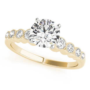 Natural 1.28 CTW Diamond Engagement Ring 18K Yellow Gold: Natural 1.28 CTW Diamond Engagement Ring 18K Yellow Gold Manufacturer's Suggested Retail Price: $ 20800.00 Product Type: Engagement Ring Stone1 Type: 1 Diamond @ 1 CTW Stone1 Color: G Stone1
