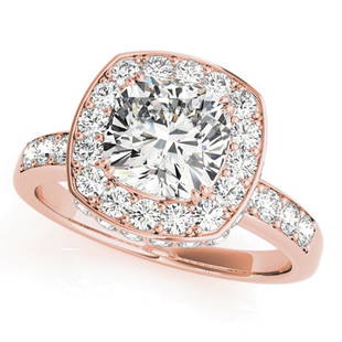 Natural 2.58 CTW Diamond Engagement Ring 18K Rose Gold: Natural 2.58 CTW Diamond Engagement Ring 18K Rose Gold Manufacturer's Suggested Retail Price: $ 70600.00 Product Type: Engagement Ring Stone1 Type: 1 Diamond @ 2 CTW Stone1 Color: G Stone1 Clarity: