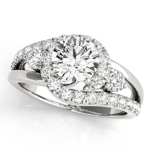 Natural 1.48 CTW Diamond Engagement Ring 14K White Gold: Natural 1.48 CTW Diamond Engagement Ring 14K White Gold Manufacturer's Suggested Retail Price: $ 15600.00 Product Type: Engagement Ring Stone1 Type: 1 Diamond @ 0.95 CTW Stone1 Color: G Stone1