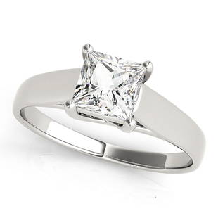 Natural 0.5 CTW Diamond Engagement Ring 14K White Gold: Natural 0.5 CTW Diamond Engagement Ring 14K White Gold Manufacturer's Suggested Retail Price: $ 3600.00 Product Type: Engagement Ring Stone1 Type: 1 Diamond @ 0.5 CTW Stone1 Color: G Stone1