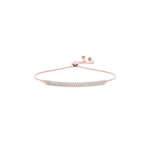 Natural 0.53 CTW Diamond Bracelet 18K Rose Gold: Natural 0.53 CTW Diamond Bracelet 18K Rose Gold Manufacturer's Suggested Retail Price: $2500.00 Product Type: Diamond Bracelet Stone1 Type: 68 Diamonds @ 0.53 CTW Stone1 Color: G Stone1 Clarity: