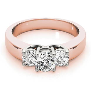 Natural 2 CTW Diamond Engagement Ring 18K Rose Gold: Natural 2 CTW Diamond Engagement Ring 18K Rose Gold Manufacturer's Suggested Retail Price: $ 27700.00 Product Type: Engagement Ring Stone1 Type: 1 Diamond @ 1 CTW Stone1 Color: G Stone1 Clarity: