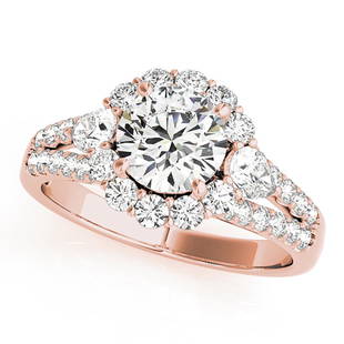 Natural 2.02 CTW Diamond Engagement Ring 18K Rose Gold: Natural 2.02 CTW Diamond Engagement Ring 18K Rose Gold Manufacturer's Suggested Retail Price: $ 23200.00 Product Type: Engagement Ring Stone1 Type: 1 Diamond @ 1 CTW Stone1 Color: G Stone1 Clarity: