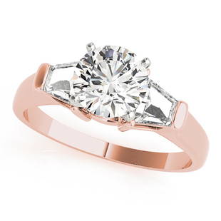 Natural 1.23 CTW Diamond Engagement Ring 18K Rose Gold: Natural 1.23 CTW Diamond Engagement Ring 18K Rose Gold Manufacturer's Suggested Retail Price: $ 15600.00 Product Type: Engagement Ring Stone1 Type: 1 Diamond @ 0.95 CTW Stone1 Color: G Stone1