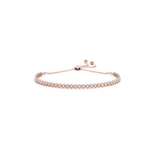 Natural 0.66 CTW Diamond Bracelet 18K Rose Gold: Natural 0.66 CTW Diamond Bracelet 18K Rose Gold Manufacturer's Suggested Retail Price: $3300.00 Product Type: Diamond Bracelet Stone1 Type: 44 Diamonds @ 0.66 CTW Stone1 Color: G Stone1 Clarity: