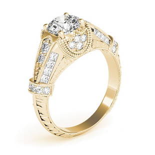 Natural 1.69 CTW Diamond Engagement Ring 18K Yellow Gold: Natural 1.69 CTW Diamond Engagement Ring 18K Yellow Gold Manufacturer's Suggested Retail Price: $ 26700.00 Product Type: Engagement Ring Stone1 Type: 1 Diamond @ 1.25 CTW Stone1 Color: G Stone1