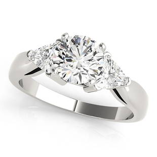 Natural 1.31 CTW Diamond Engagement Ring 18K White Gold: Natural 1.31 CTW Diamond Engagement Ring 18K White Gold Manufacturer's Suggested Retail Price: $ 16200.00 Product Type: Engagement Ring Stone1 Type: 1 Diamond @ 0.95 CTW Stone1 Color: G Stone1