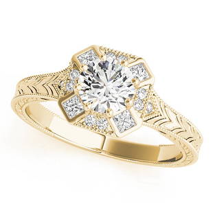 Natural 1.28 CTW Diamond Engagement Ring 14K Yellow Gold: Natural 1.28 CTW Diamond Engagement Ring 14K Yellow Gold Manufacturer's Suggested Retail Price: $ 20800.00 Product Type: Engagement Ring Stone1 Type: 1 Diamond @ 1 CTW Stone1 Color: G Stone1