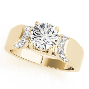 Natural 1.35 CTW Diamond Engagement Ring 14K Yellow Gold: Natural 1.35 CTW Diamond Engagement Ring 14K Yellow Gold Manufacturer's Suggested Retail Price: $ 21400.00 Product Type: Engagement Ring Stone1 Type: 1 Diamond @ 1 CTW Stone1 Color: G Stone1