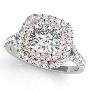 Natural 1.73 CTW Diamond Engagement Ring 14K Rose Gold: Natural 1.73 CTW Diamond Engagement Ring 14K Rose Gold Manufacturer's Suggested Retail Price: $ 25800.00 Product Type: Engagement Ring Stone1 Type: 1 Diamond @ 1.25 CTW Stone1 Color: G Stone1