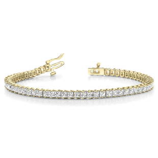 Natural 6.6 CTW Diamond Bracelet 18K Yellow Gold: Natural 6.6 CTW Diamond Bracelet 18K Yellow Gold Manufacturer's Suggested Retail Price: $15800.00 Product Type: Diamond Bracelet Stone1 Type: 66 Diamonds @ 6.6 CTW Stone1 Color: G Stone1 Clarity: