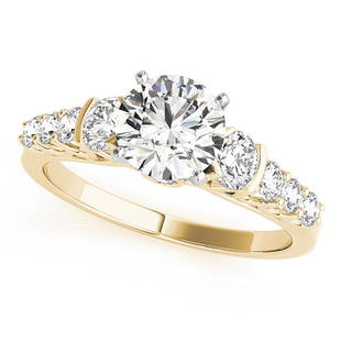 Natural 1.74 CTW Diamond Engagement Ring 18K Yellow Gold: Natural 1.74 CTW Diamond Engagement Ring 18K Yellow Gold Manufacturer's Suggested Retail Price: $ 22300.00 Product Type: Engagement Ring Stone1 Type: 1 Diamond @ 1 CTW Stone1 Color: G Stone1