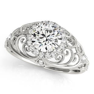 Natural 1.19 CTW Diamond Engagement Ring 18K White Gold: Natural 1.19 CTW Diamond Engagement Ring 18K White Gold Manufacturer's Suggested Retail Price: $ 21200.00 Product Type: Engagement Ring Stone1 Type: 1 Diamond @ 1 CTW Stone1 Color: G Stone1