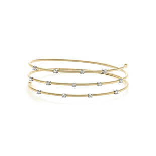 Natural 0.33 CTW Diamond Bracelet 14K Yellow Gold: Natural 0.33 CTW Diamond Bracelet 14K Yellow Gold Manufacturer's Suggested Retail Price: $2800.00 Product Type: Diamond Bracelet Stone1 Type: 13 Diamonds @ 0.33 CTW Stone1 Color: G Stone1
