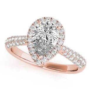 Natural 2.04 CTW Diamond Engagement Ring 14K Rose Gold: Natural 2.04 CTW Diamond Engagement Ring 14K Rose Gold Manufacturer's Suggested Retail Price: $ 44600.00 Product Type: Engagement Ring Stone1 Type: 1 Diamond @ 1.71 CTW Stone1 Color: G Stone1
