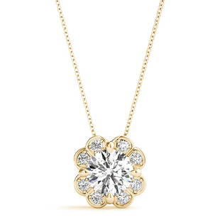 Natural 1.62 CTW Diamond Pendant 18K Yellow Gold: Natural 1.62 CTW Diamond Pendant 18K Yellow Gold Manufacturer's Suggested Retail Price: $ 38700.00 Product Type: Diamond Pendant 9 Diamond @ 1.62 CTW Stone1 Color: G Stone1 Clarity: VS2-SI1 Stone1
