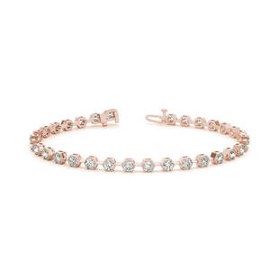 Natural 1.6 CTW Diamond Bracelet 14K Rose Gold: Natural 1.6 CTW Diamond Bracelet 14K Rose Gold Manufacturer's Suggested Retail Price: $3800.00 Product Type: Diamond Bracelet Stone1 Type: 32 Diamonds @ 1.6 CTW Stone1 Color: G Stone1 Clarity: