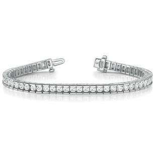 Natural 5.6 CTW Diamond Bracelet 14K White Gold: Natural 5.6 CTW Diamond Bracelet 14K White Gold Manufacturer's Suggested Retail Price: $14100.00 Product Type: Diamond Bracelet Stone1 Type: 56 Diamonds @ 5.6 CTW Stone1 Color: G Stone1 Clarity: