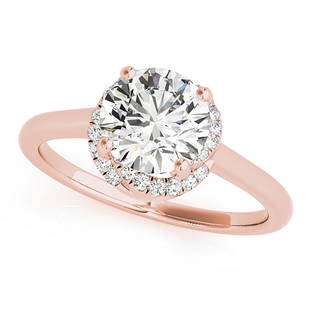 Natural 1.13 CTW Diamond Engagement Ring 18K Rose Gold: Natural 1.13 CTW Diamond Engagement Ring 18K Rose Gold Manufacturer's Suggested Retail Price: $ 21100.00 Product Type: Engagement Ring Stone1 Type: 1 Diamond @ 1 CTW Stone1 Color: G Stone1 Clarity: