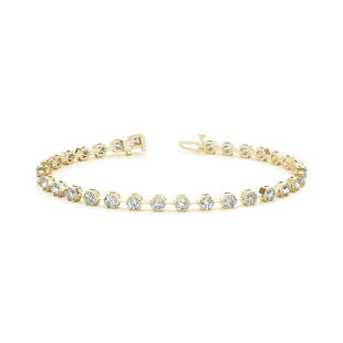 Natural 1.6 CTW Diamond Bracelet 14K Yellow Gold: Natural 1.6 CTW Diamond Bracelet 14K Yellow Gold Manufacturer's Suggested Retail Price: $3800.00 Product Type: Diamond Bracelet Stone1 Type: 32 Diamonds @ 1.6 CTW Stone1 Color: G Stone1 Clarity: