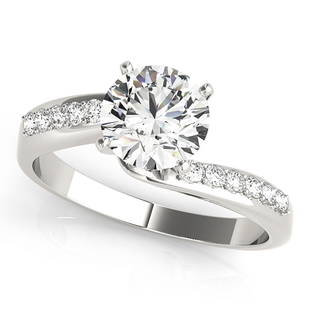 Natural 1.05 CTW Diamond Engagement Ring 14K White Gold: Natural 1.05 CTW Diamond Engagement Ring 14K White Gold Manufacturer's Suggested Retail Price: $ 14500.00 Product Type: Engagement Ring Stone1 Type: 1 Diamond @ 0.95 CTW Stone1 Color: G Stone1