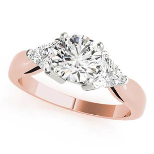 Natural 2.45 CTW Diamond Engagement Ring 14K Rose Gold: Natural 2.45 CTW Diamond Engagement Ring 14K Rose Gold Manufacturer's Suggested Retail Price: $ 31200.00 Product Type: Engagement Ring Stone1 Type: 1 Diamond @ 0.95 CTW Stone1 Color: G Stone1