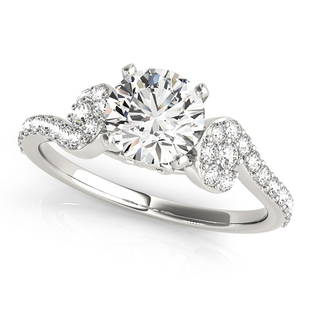 Natural 1.39 CTW Diamond Engagement Ring 14K White Gold: Natural 1.39 CTW Diamond Engagement Ring 14K White Gold Manufacturer's Suggested Retail Price: $ 20600.00 Product Type: Engagement Ring Stone1 Type: 1 Diamond @ 1 CTW Stone1 Color: G Stone1