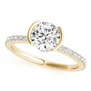 Natural 1.3 CTW Diamond Engagement Ring 14K Yellow Gold: Natural 1.3 CTW Diamond Engagement Ring 14K Yellow Gold Manufacturer's Suggested Retail Price: $ 20300.00 Product Type: Engagement Ring Stone1 Type: 1 Diamond @ 1 CTW Stone1 Color: G Stone1