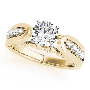 Natural 1.29 CTW Diamond Engagement Ring 18K Yellow Gold: Natural 1.29 CTW Diamond Engagement Ring 18K Yellow Gold Manufacturer's Suggested Retail Price: $ 21600.00 Product Type: Engagement Ring Stone1 Type: 1 Diamond @ 1 CTW Stone1 Color: G Stone1