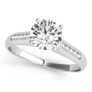 Natural 1.1 CTW Diamond Engagement Ring 14K White Gold: Natural 1.1 CTW Diamond Engagement Ring 14K White Gold Manufacturer's Suggested Retail Price: $ 20100.00 Product Type: Engagement Ring Stone1 Type: 1 Diamond @ 1 CTW Stone1 Color: G Stone1 Clarity: