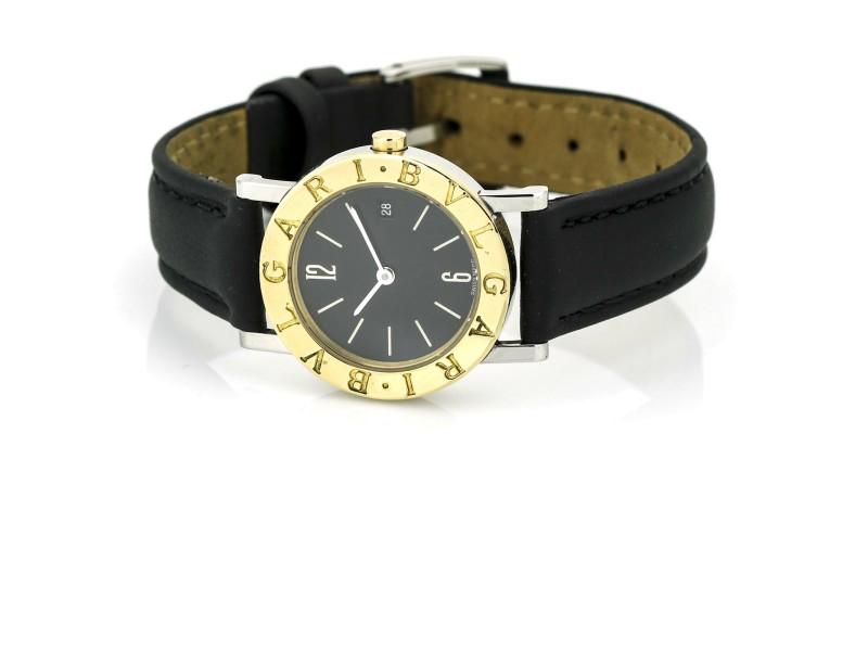 Bulgari Bulgari womens Two-Tone Quartz Watch Stainless Steel 18k Gold BB 26: Bulgari Bulgari womens Two-Tone Quartz Watch Stainless Steel 18k Gold BB 26 / / Product Code: 193487500768-E / / Brand: Bulgari / / Condition: Pre-Owned / / Model: BB26