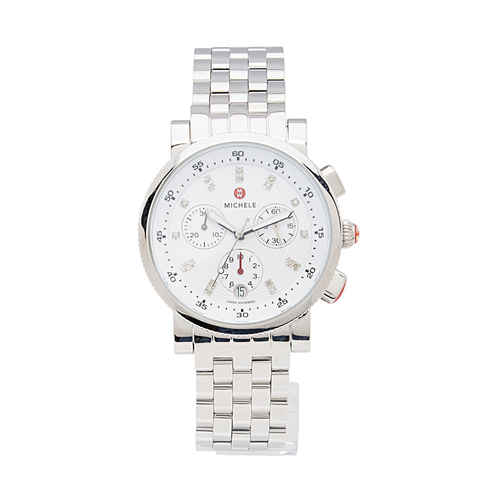 Michele sport deals sail diamond watch