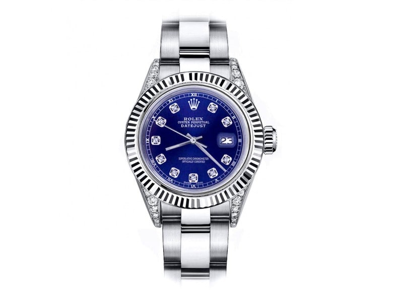 Rolex Diamond Datejust 26mm Womens Watch: Rolex Diamond Datejust 26mm Womens Watch ---- Product Code: 2155-E21A8 ---- Brand: Rolex ---- Condition: Never Worn ---- Model: Datejust ---- Reference: 179174 ---- Size and Fit: Case Size: 26mm, Wris
