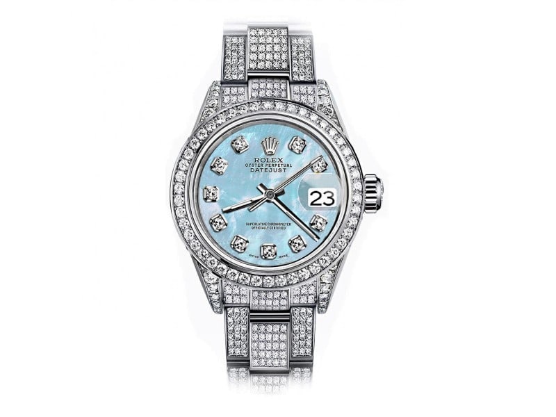 Rolex Diamond Datejust 36mm Mens Watch: Rolex Diamond Datejust 36mm Mens Watch ---- Product Code: 6221-E21A8 ---- Brand: Rolex ---- Condition: Pre-Owned ---- Model: Datejust ---- Reference: 16030 ---- Size and Fit: Case Size: 36mm, Wrist Si